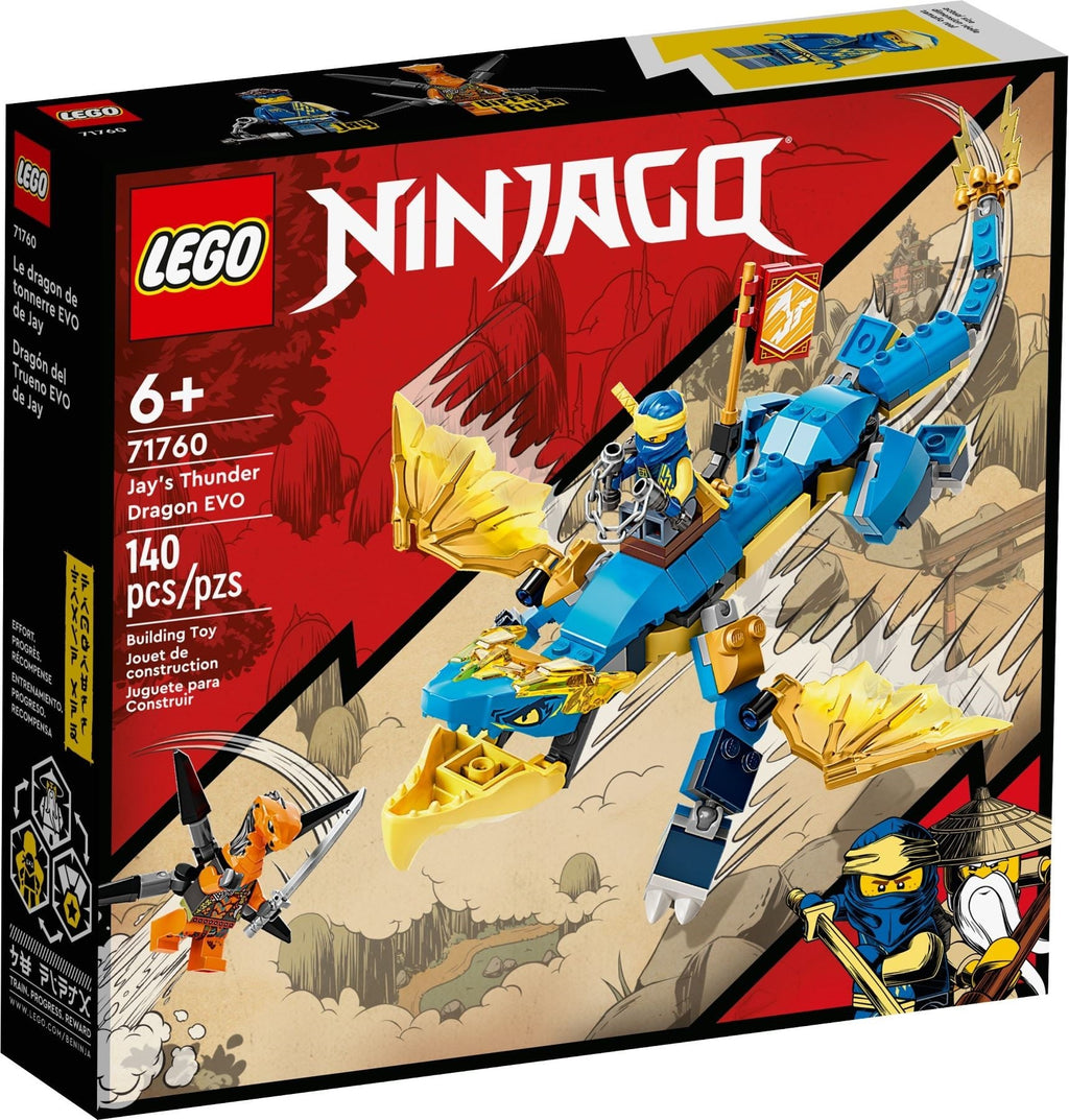 71760 LEGO Jay's Thunder Dragon EVO product image 1, provided for visual reference and product detail review