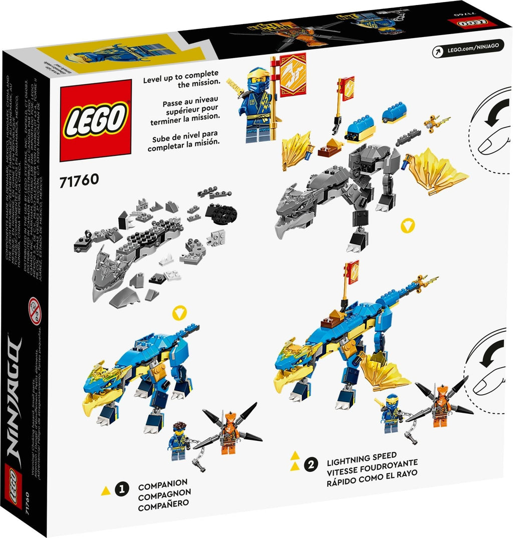 71760 LEGO Jay's Thunder Dragon EVO product image 2, provided for visual reference and product detail review