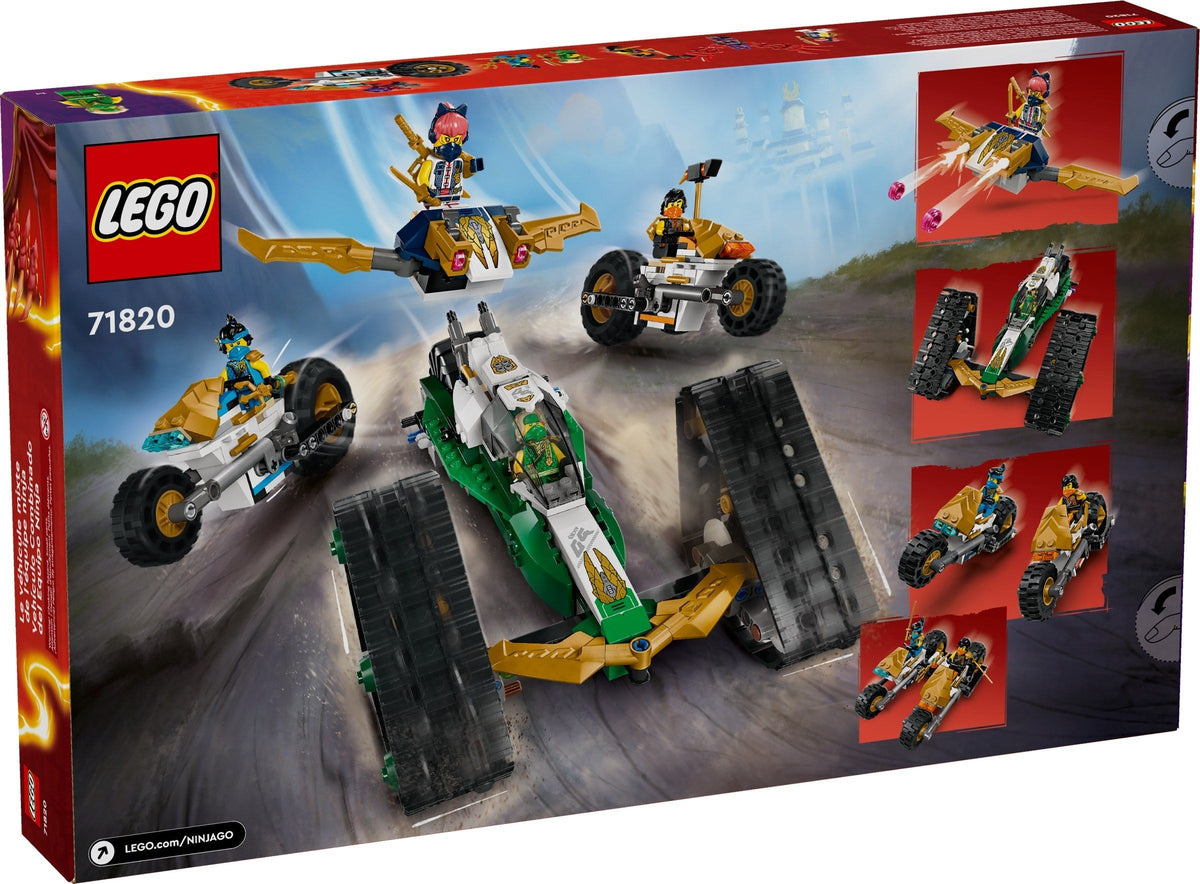 71820 LEGO Ninja Team Combo Vehicle product image 5, provided for visual reference and product detail review