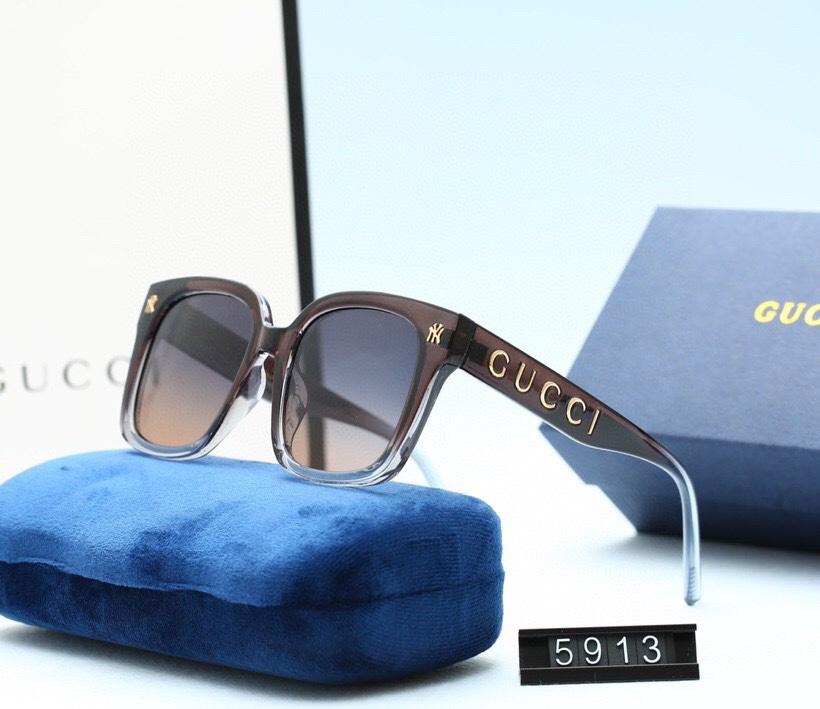 5 Colors Letter Decoration Tr90 Square Polarized Sunglasses product image 3, provided for visual reference and product