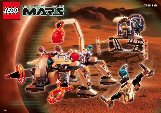7316 LEGO Life on Mars PRE-OWNED CERTIFIED product image 1, provided for visual reference and product detail review