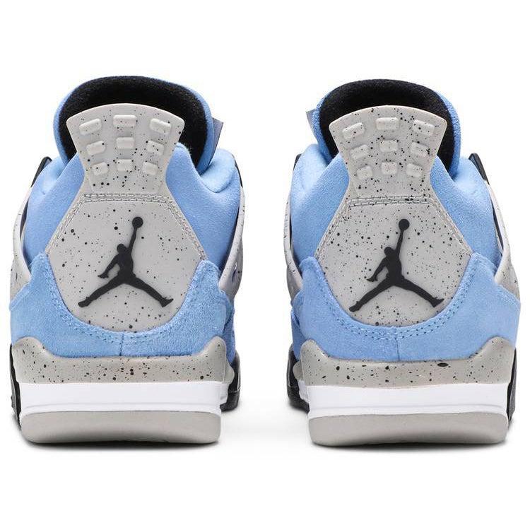 Nike Air Jordan 4 Retro GS 'University Blue' product image 4, provided for visual reference and product detail review