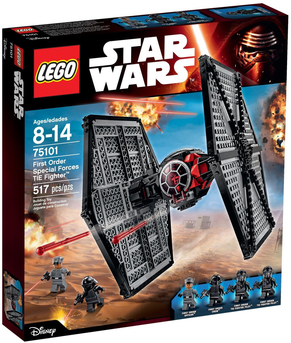 75101 LEGO First Order Special Forces TIE Fighter OPEN BOX NEW