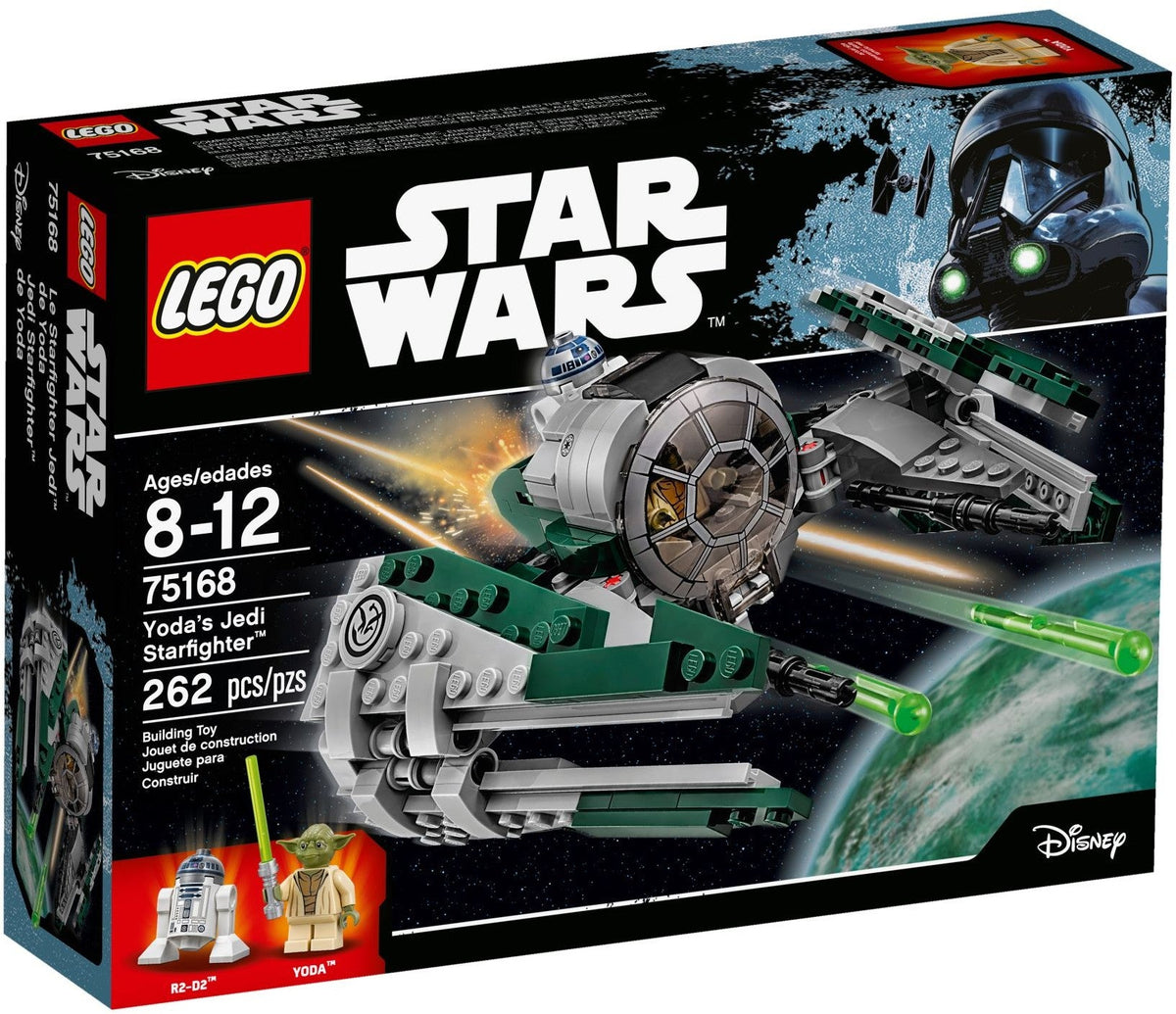 75168 LEGO Yoda's Jedi Starfighter product image 1, provided for visual reference and product detail review