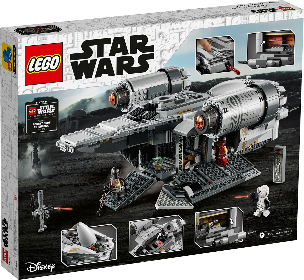 75292 LEGO The Razor Crest OPEN BOX NEW product image 2, provided for visual reference and product detail review