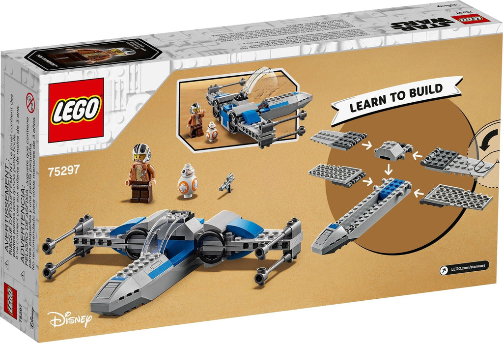 75297 LEGO Resistance X-Wing OPEN BOX NEW product image 2, provided for visual reference and product detail review