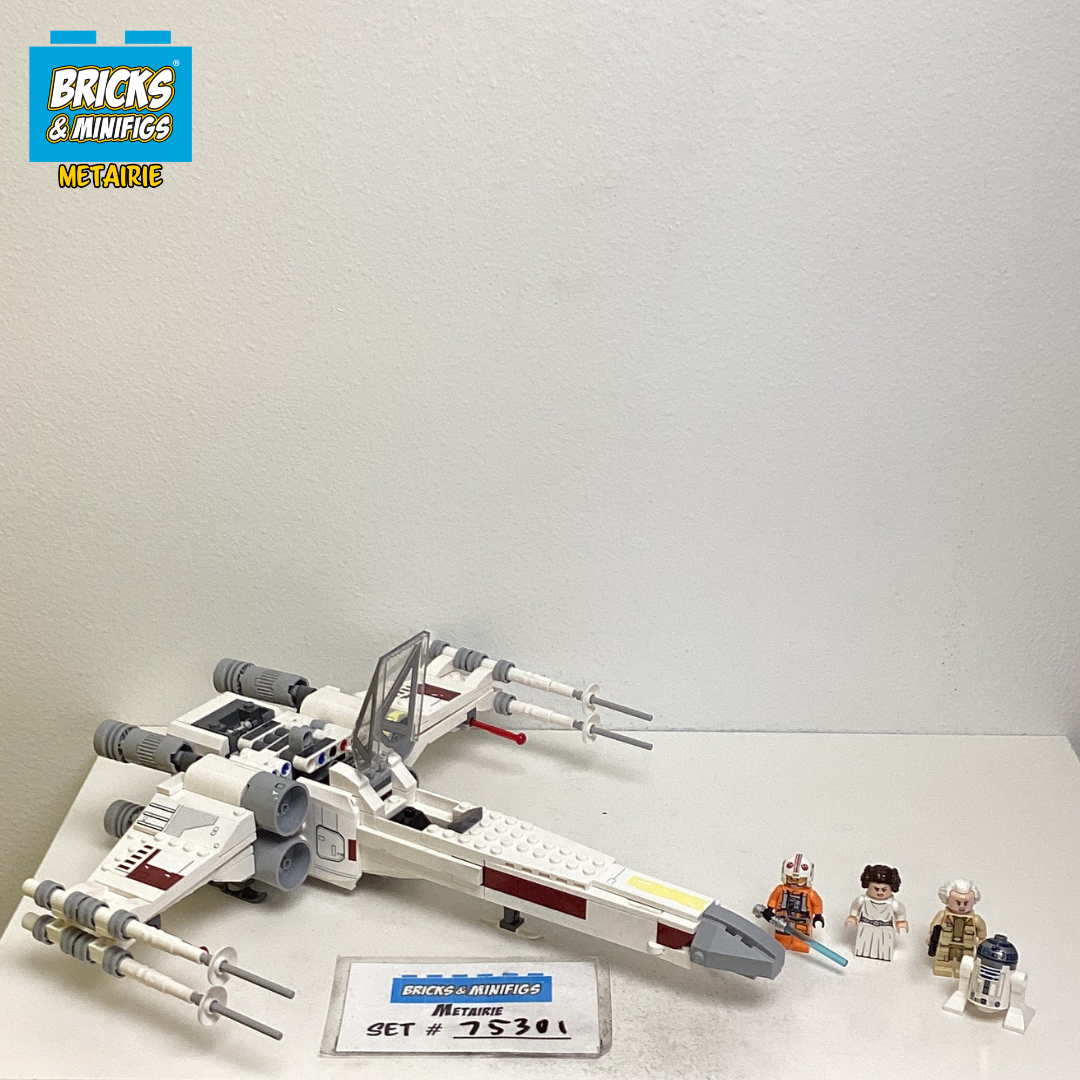 75301 Luke Skywalker's X-wing Fighter (U) product image 1, provided for visual reference and product detail review