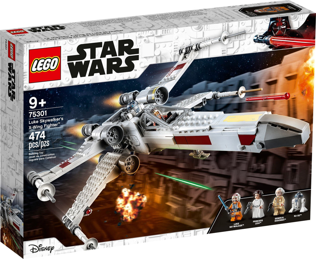 75301 LEGO Luke Skywalker's X-Wing Fighter product image 1, provided for visual reference and product detail review