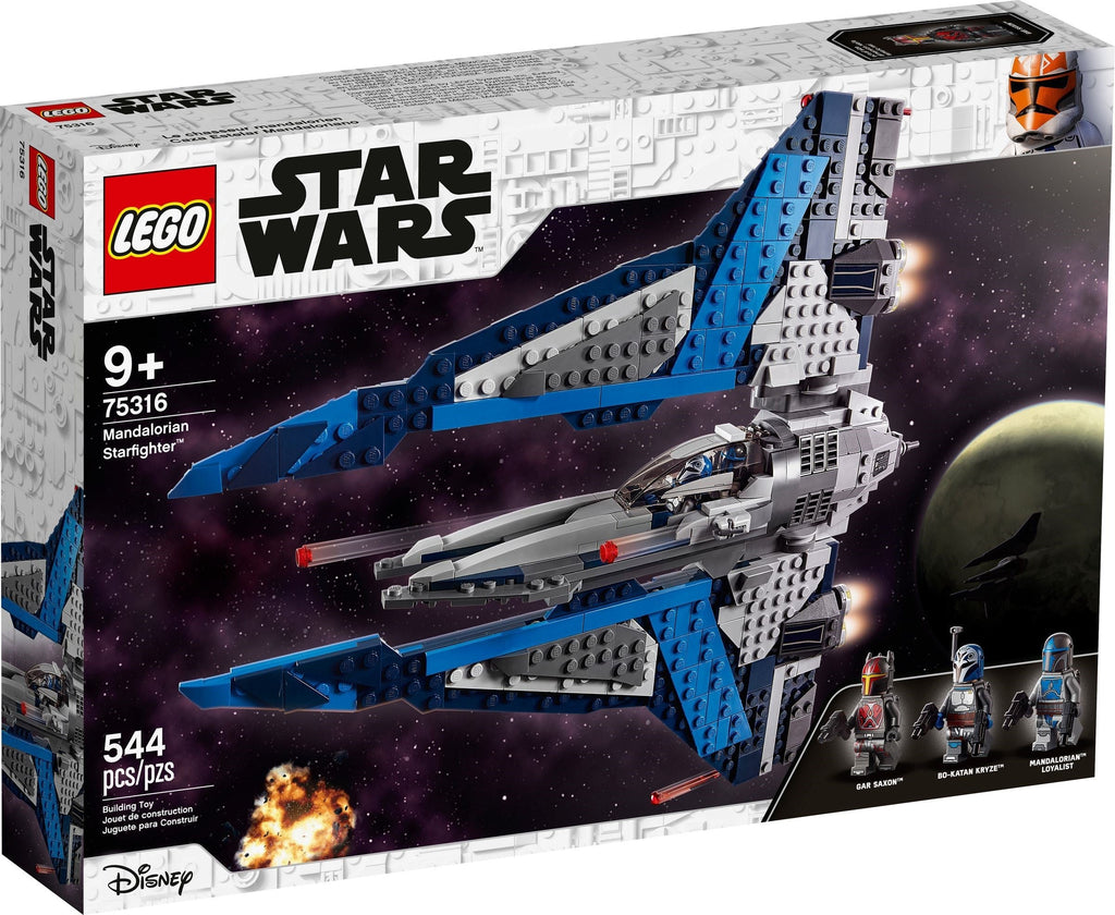 75316 LEGO Mandalorian Starfighter OPEN BOX NEW product image 1, provided for visual reference and product detail review