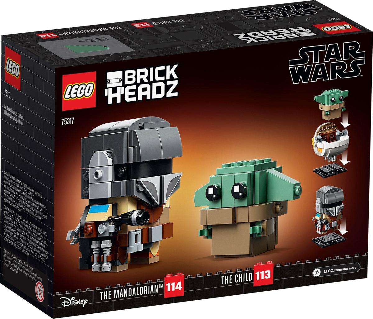 75317 LEGO The Mandalorian & The Child product image 2, provided for visual reference and product detail review