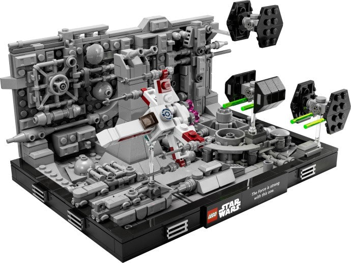 75329 LEGO Death Star Trench Run Diorama product image 3, provided for visual reference and product detail review