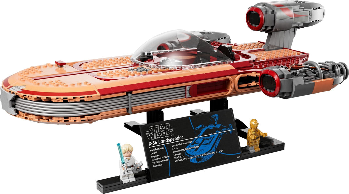 75341 Luke Skywalker’s Landspeeder™ product image 2, provided for visual reference and product detail review