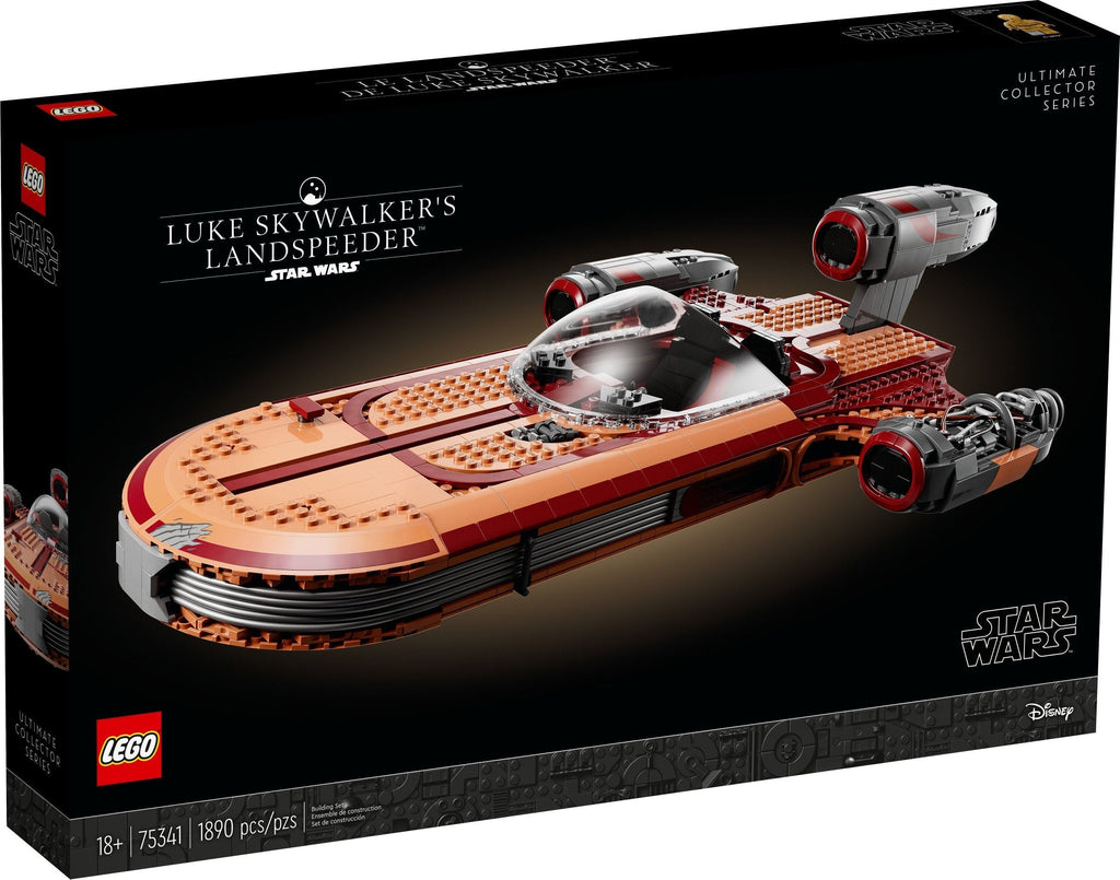 75341 LEGO Luke Skywalker’s Landspeeder™ OPEN BOX NEW product image 1, provided for visual reference and product detail