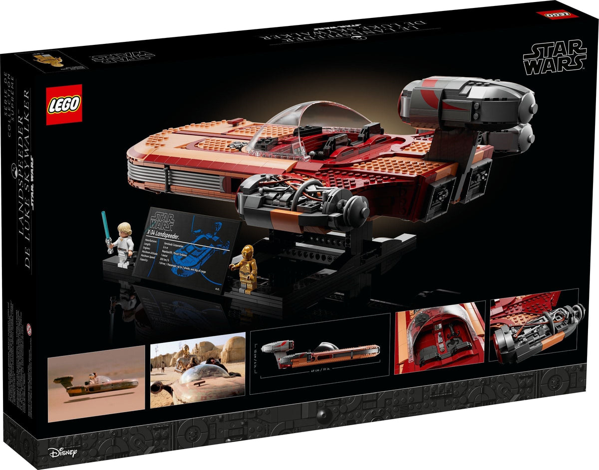 75341 LEGO Luke Skywalker’s Landspeeder™ OPEN BOX NEW product image 2, provided for visual reference and product detail
