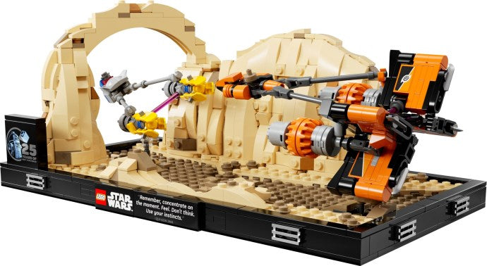 75380 LEGO Mos Espa Podrace™ Diorama product image 3, provided for visual reference and product detail review