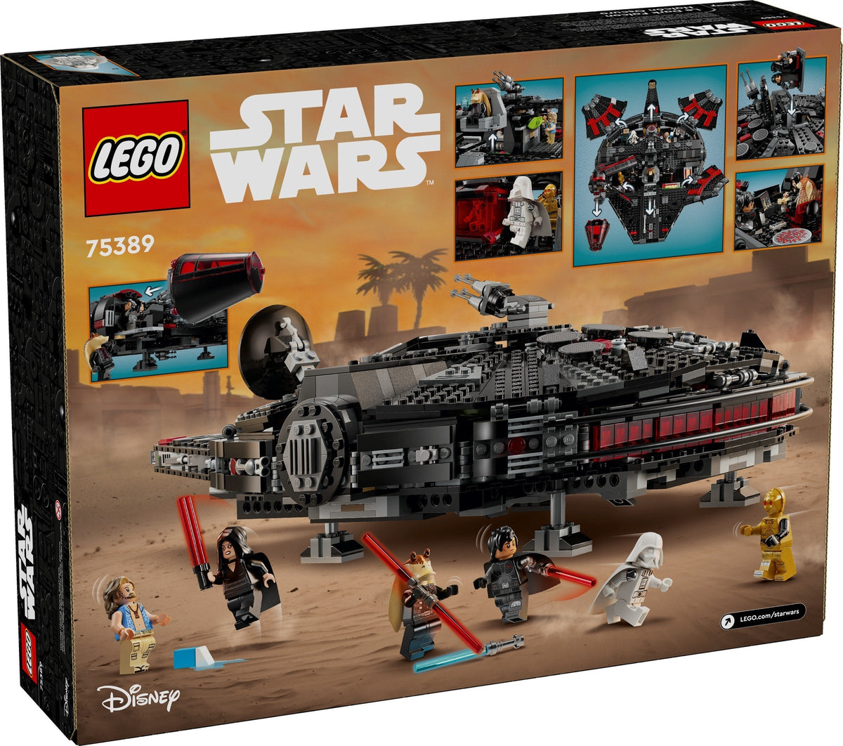 75389 LEGO The Dark Falcon product image 5, provided for visual reference and product detail review