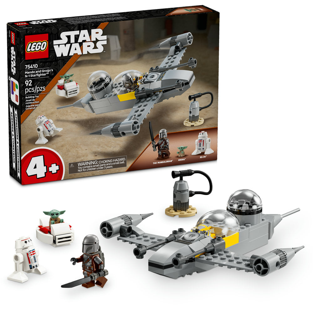 75410 Mando and Grogu's N-1 Starfighter™ product image 1, provided for visual reference and product detail review