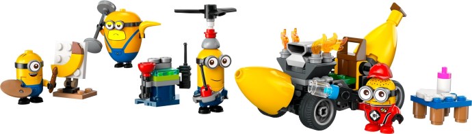 75580 LEGO Minions and Banana Car product image 3, provided for visual reference and product detail review