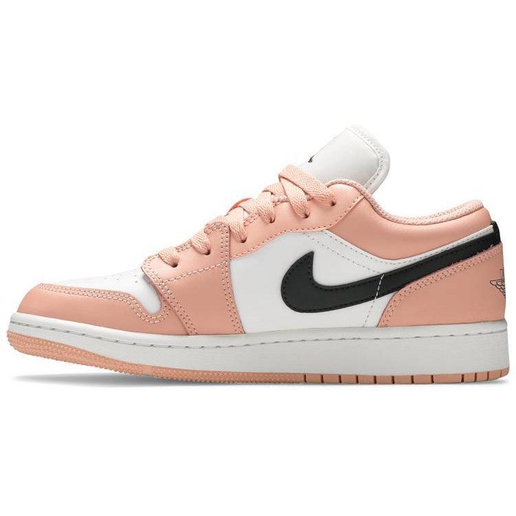 Nike Air Jordan 1 Low GS 'Light Arctic Pink' product image 2, provided for visual reference and product detail review