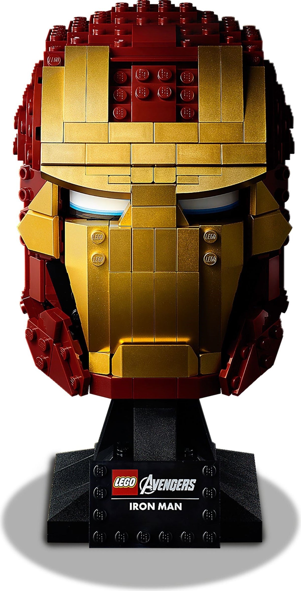 76165 LEGO Iron Man Helmet product image 2, provided for visual reference and product detail review