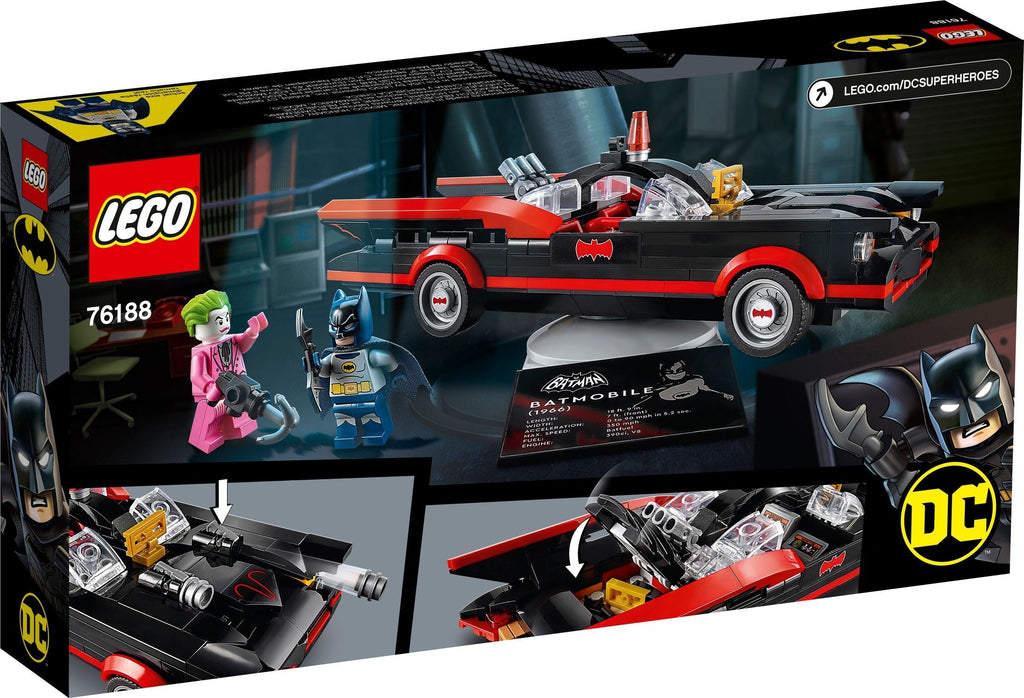 76188 LEGO Batman Classic TV Series Batmobile product image 2, provided for visual reference and product detail review