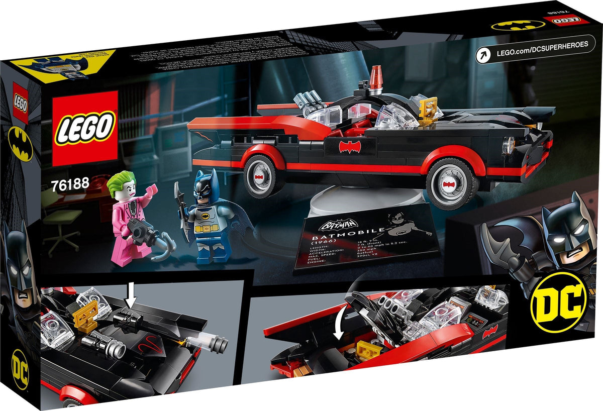 76188 LEGO Batman Classic TV Series Batmobile product image 2, provided for visual reference and product detail review