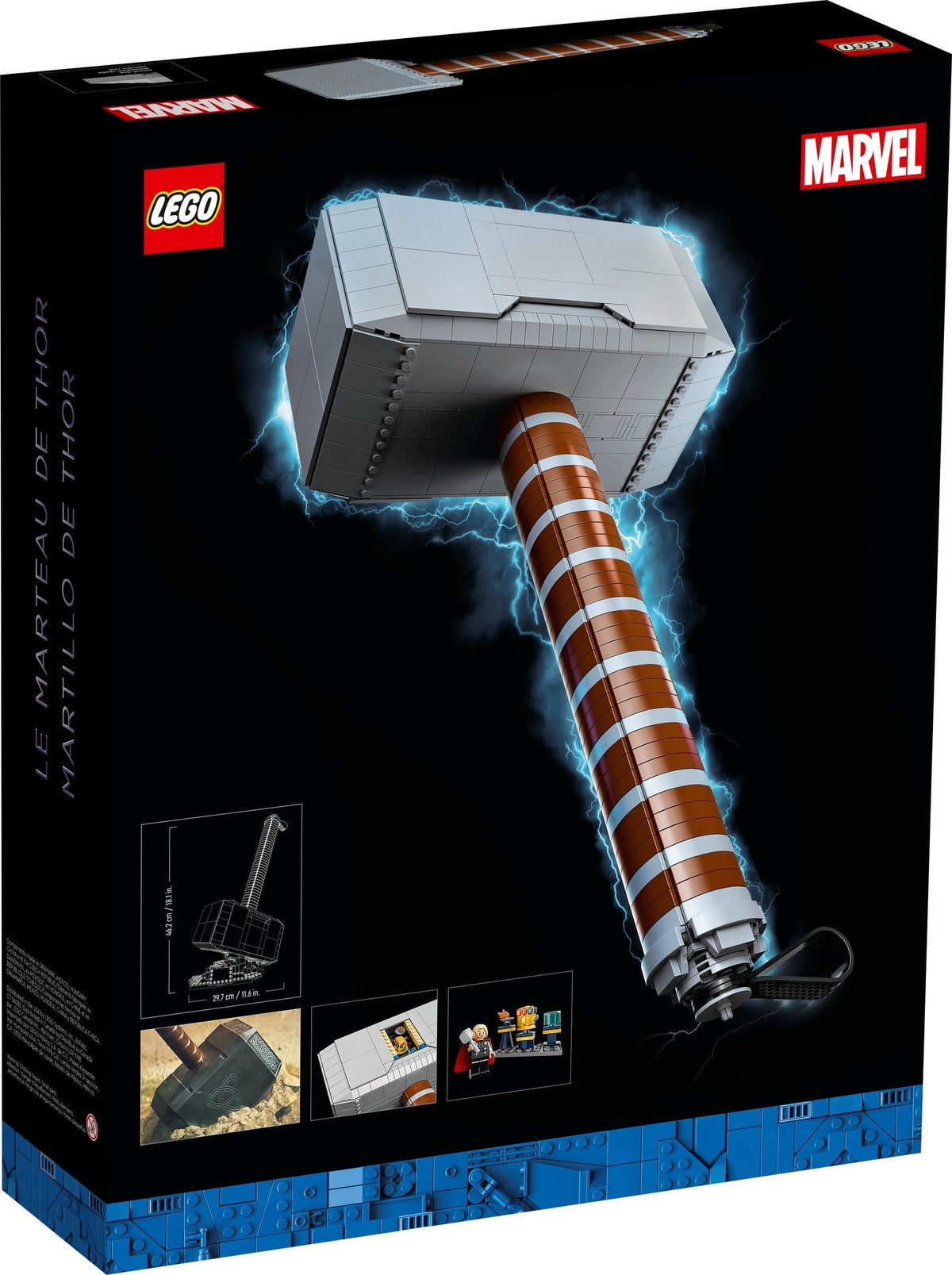 76209 LEGO Thor's Hammer product image 2, provided for visual reference and product detail review