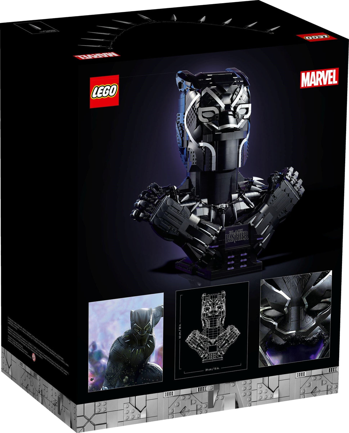 76215 LEGO Black Panther product image 2, provided for visual reference and product detail review