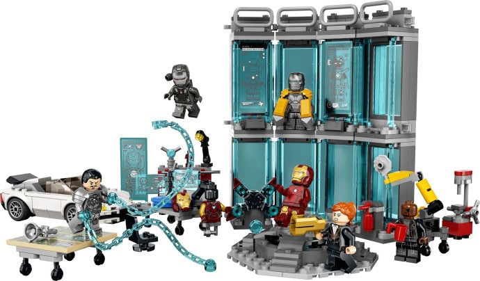76216 LEGO Iron Man Armory product image 3, provided for visual reference and product detail review