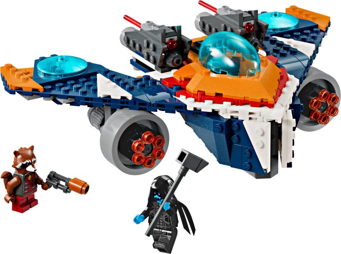 76278 LEGO Rocket's Warbird vs. Ronan product image 3, provided for visual reference and product detail review