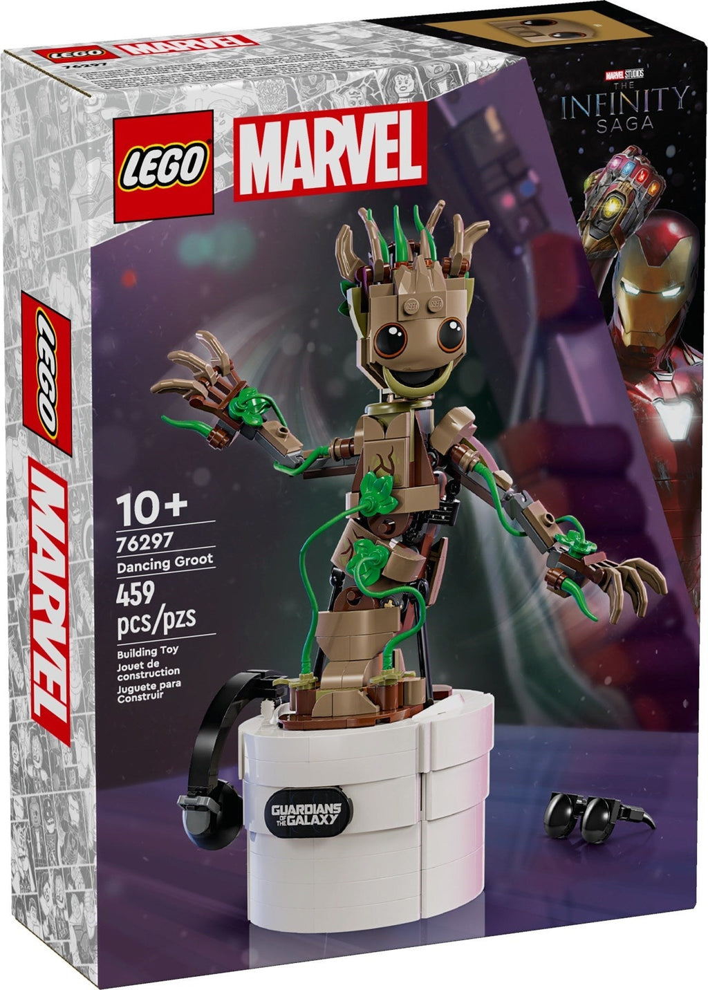 76297 LEGO Dancing Groot product image 4, provided for visual reference and product detail review