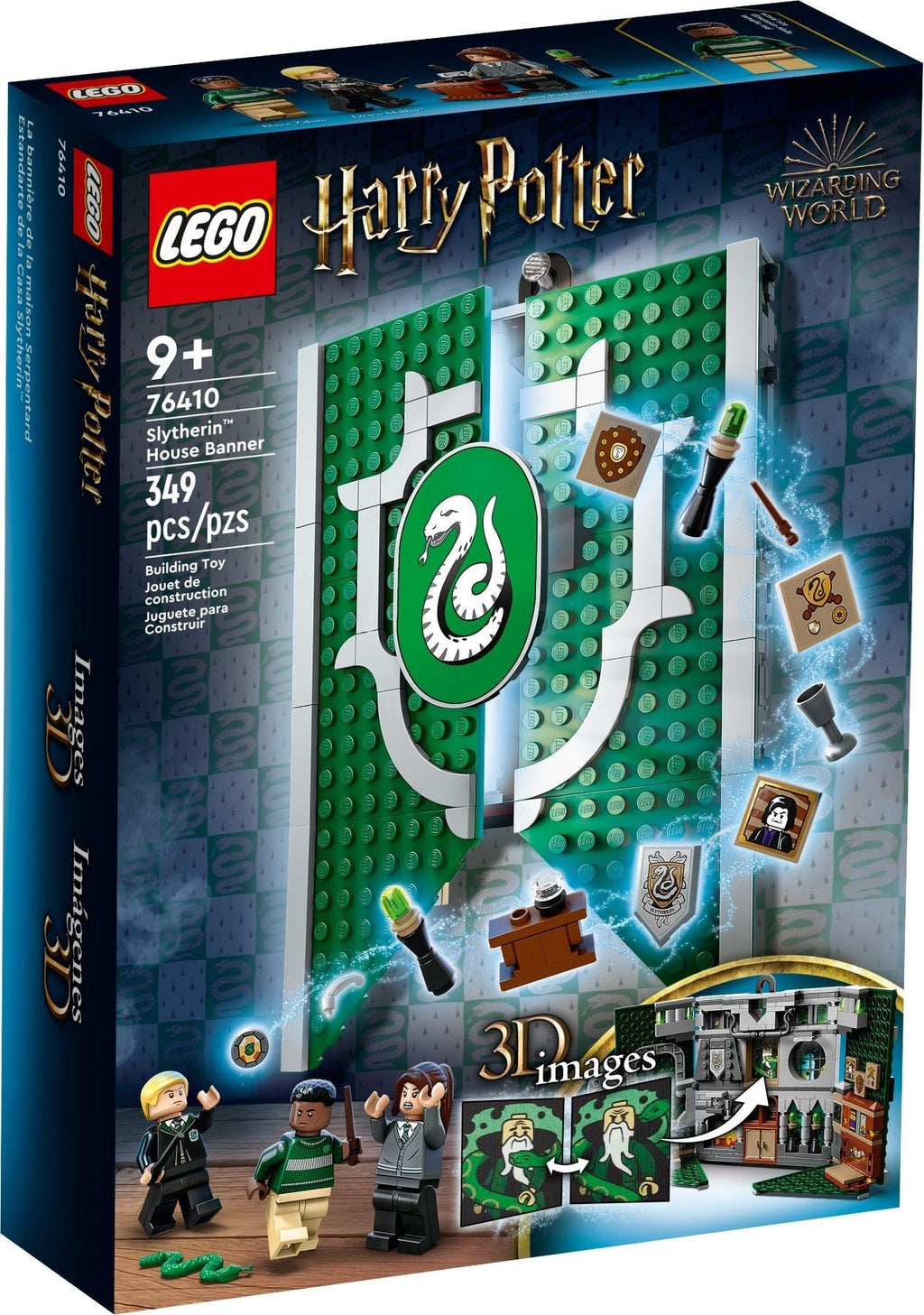 76410 Slytherin™ House Banner product image 1, provided for visual reference and product detail review