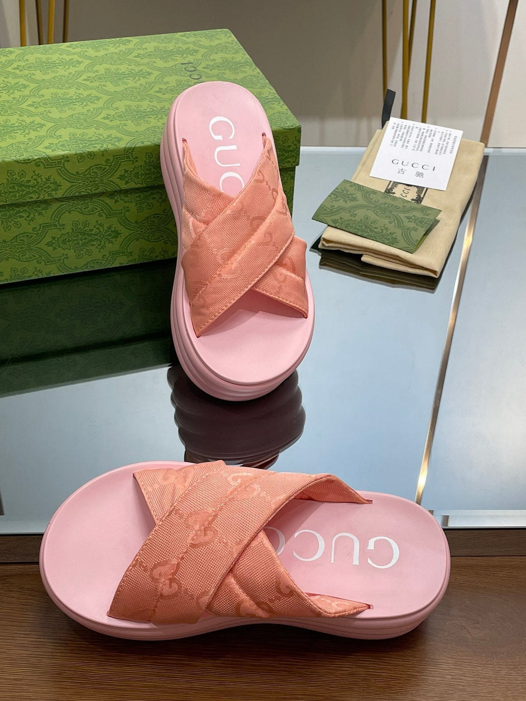 2023 GG Platform Beach Sandals-S55 product image 7, provided for visual reference and product detail review