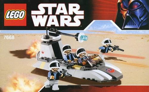 7668 LEGO Rebel Scouts Speeder product image 1, provided for visual reference and product detail review