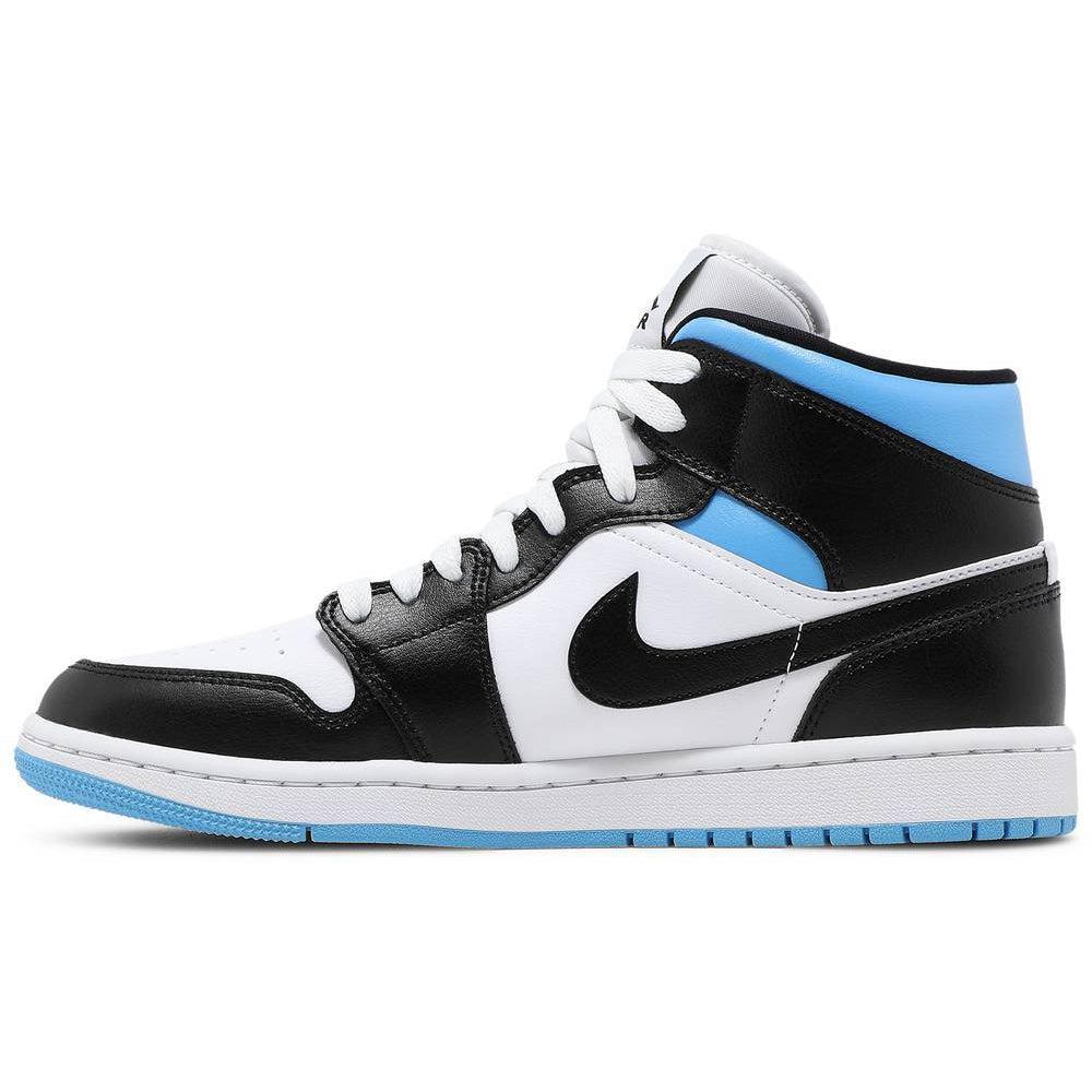 Nike Wmns Air Jordan 1 Mid 'University Blue' product image 2, provided for visual reference and product detail review