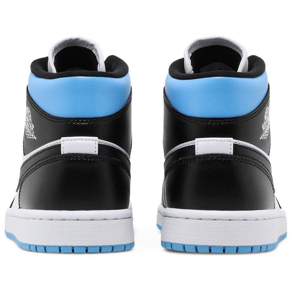 Nike Wmns Air Jordan 1 Mid 'University Blue' product image 4, provided for visual reference and product detail review