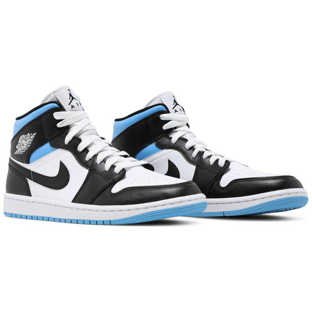 Nike Wmns Air Jordan 1 Mid 'University Blue' product image 5, provided for visual reference and product detail review