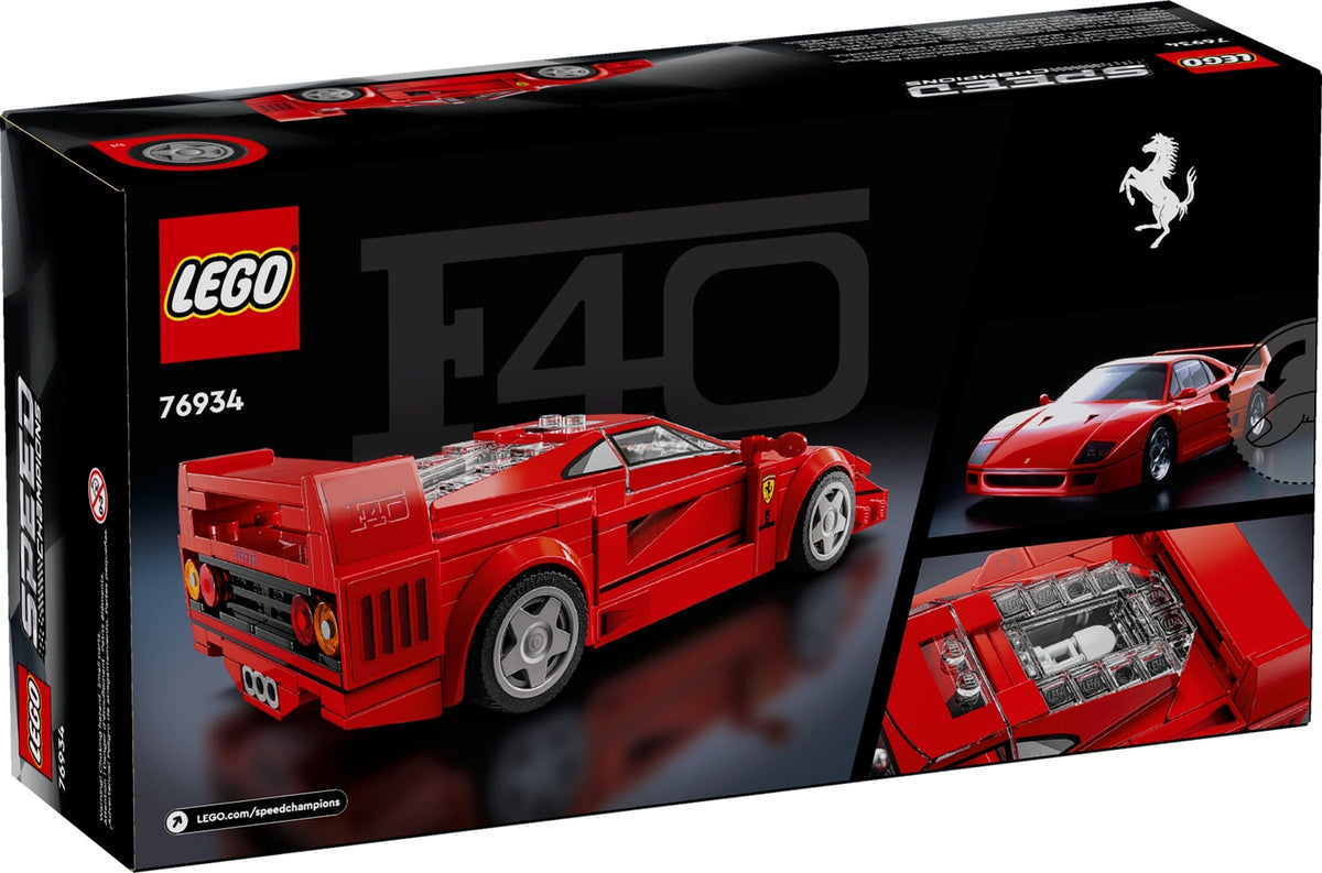 76934 LEGO Ferrari F40 Supercar product image 5, provided for visual reference and product detail review