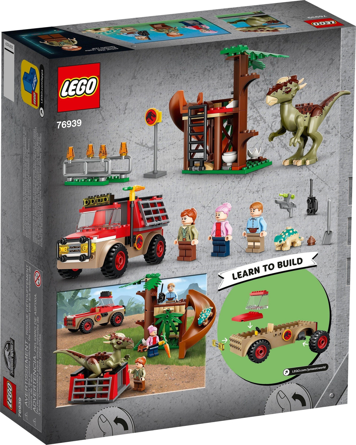76939 LEGO Stygimoloch Dinosaur Escape product image 2, provided for visual reference and product detail review