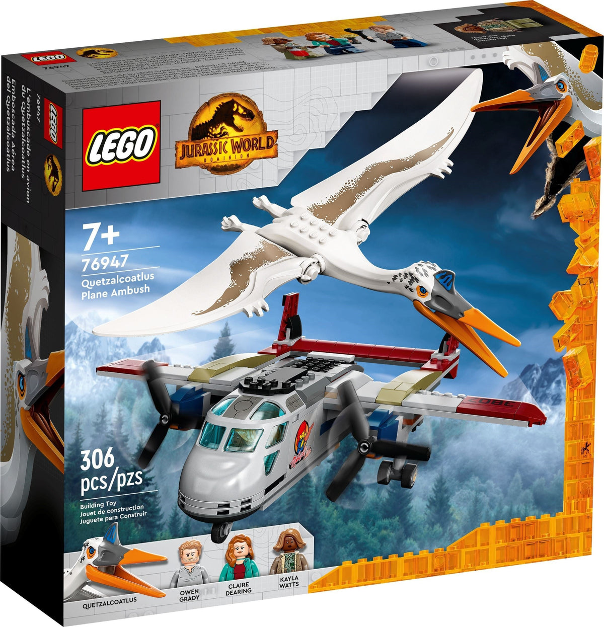 76947 LEGO Quetzalcoatlus Plane Ambush product image 1, provided for visual reference and product detail review
