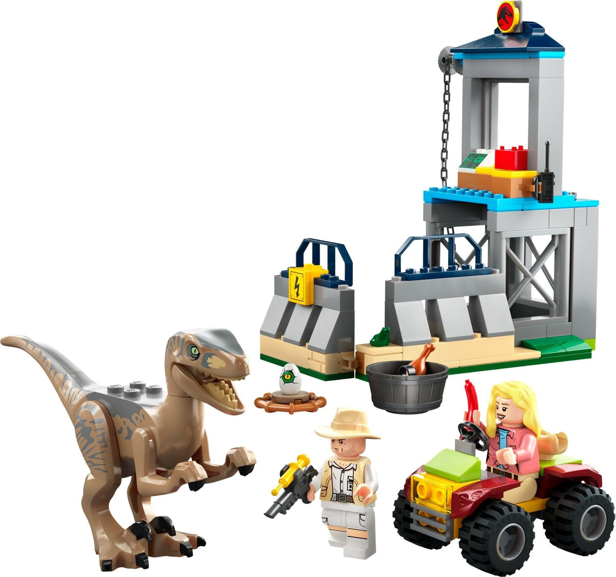 76957 LEGO Velociraptor Escape product image 3, provided for visual reference and product detail review