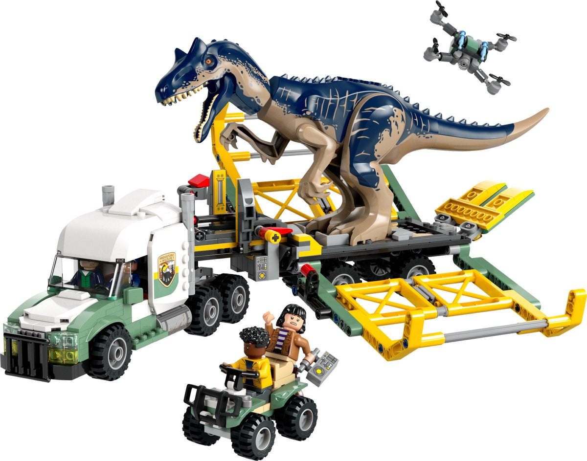 76966 Dinosaur Missions: Allosaurus Transport Truck product image 3, provided for visual reference and product detail review