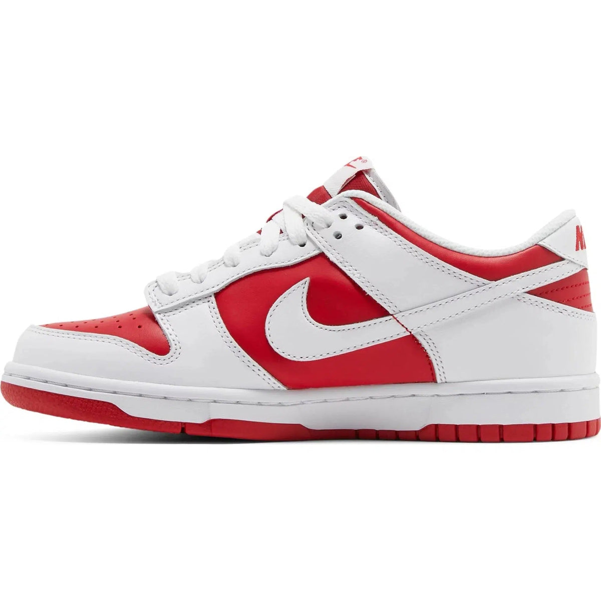 Nike Dunk Low GS 'Championship Red' product image 2, provided for visual reference and product detail review