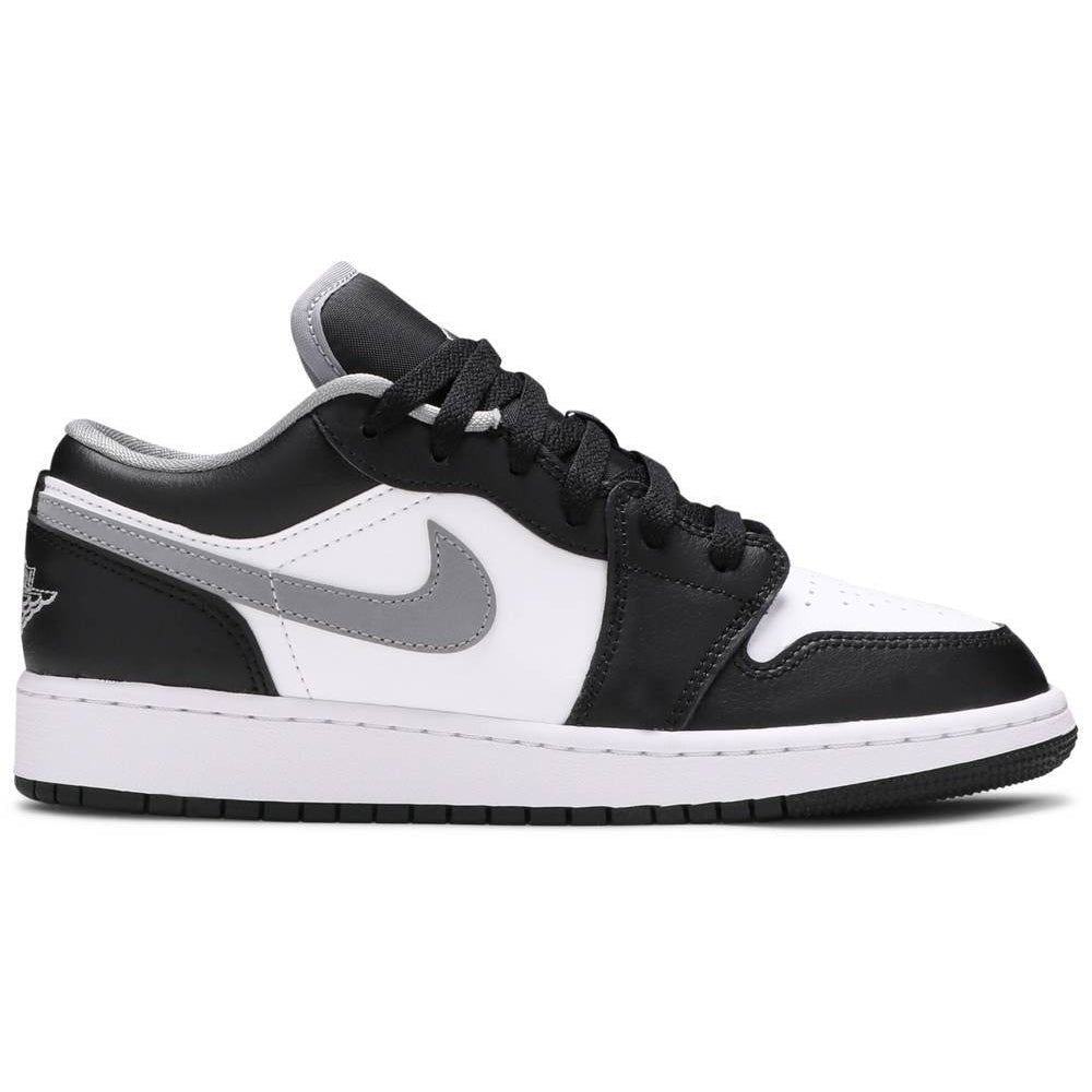NIKE Air Jordan 1 Low GS 'Medium Grey' product image 1, provided for visual reference and product detail review