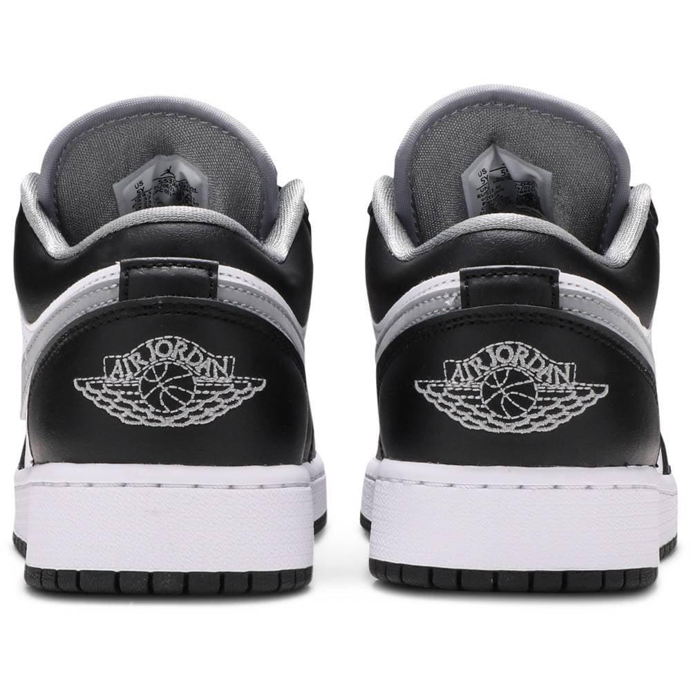 NIKE Air Jordan 1 Low GS 'Medium Grey' product image 4, provided for visual reference and product detail review