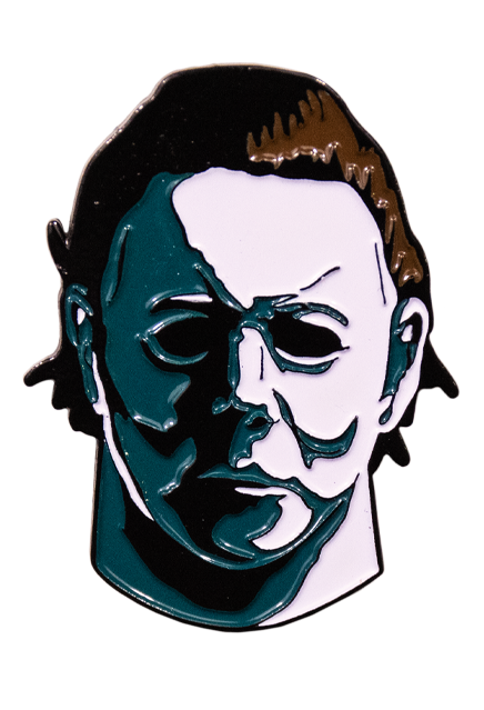 Halloween - Michael Myers Enamel Pin product image 2, provided for visual reference and product detail review