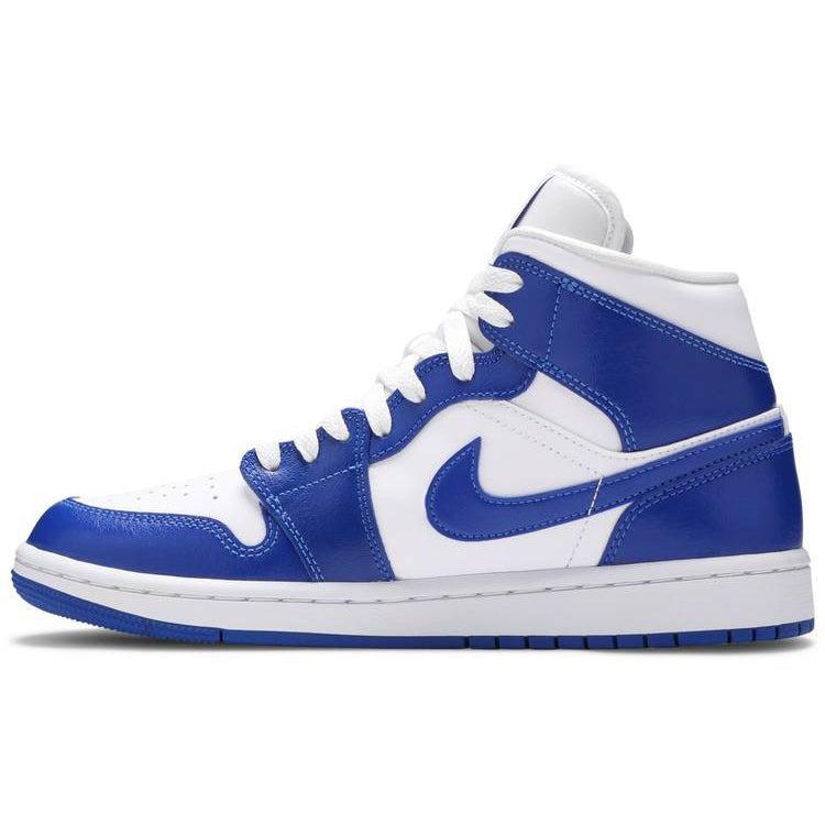 Nike Wmns Air Jordan 1 Mid 'Kentucky Blue' product image 2, provided for visual reference and product detail review