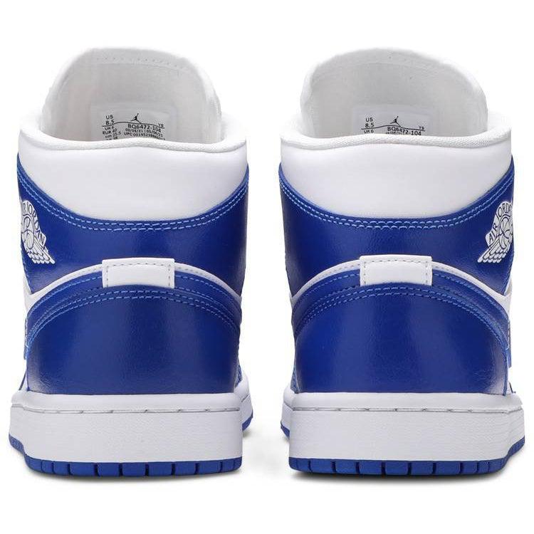 Nike Wmns Air Jordan 1 Mid 'Kentucky Blue' product image 4, provided for visual reference and product detail review