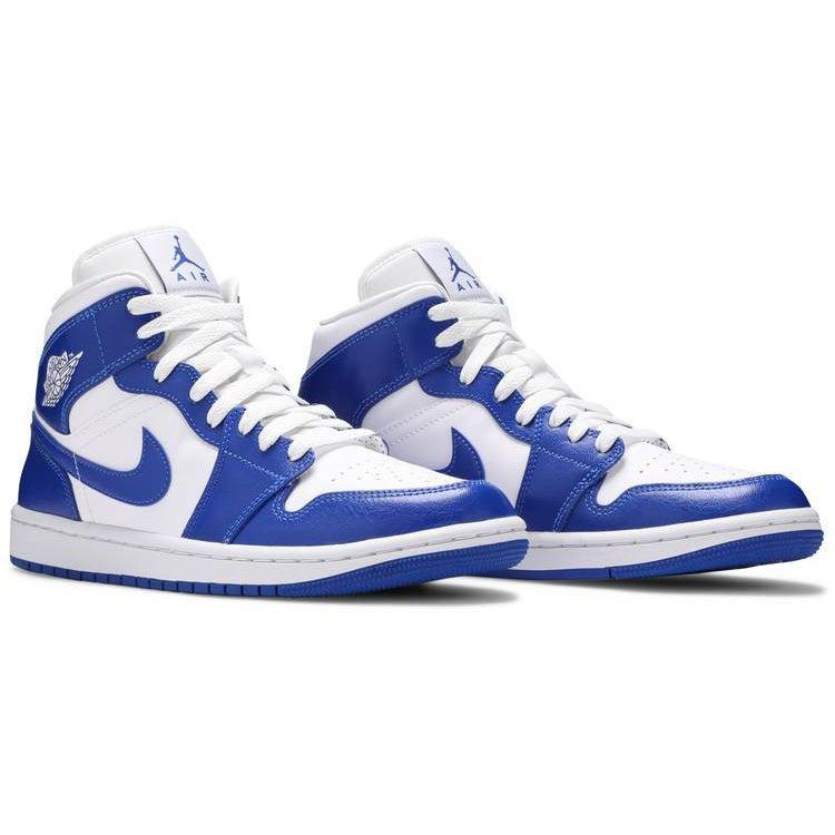 Nike Wmns Air Jordan 1 Mid 'Kentucky Blue' product image 5, provided for visual reference and product detail review