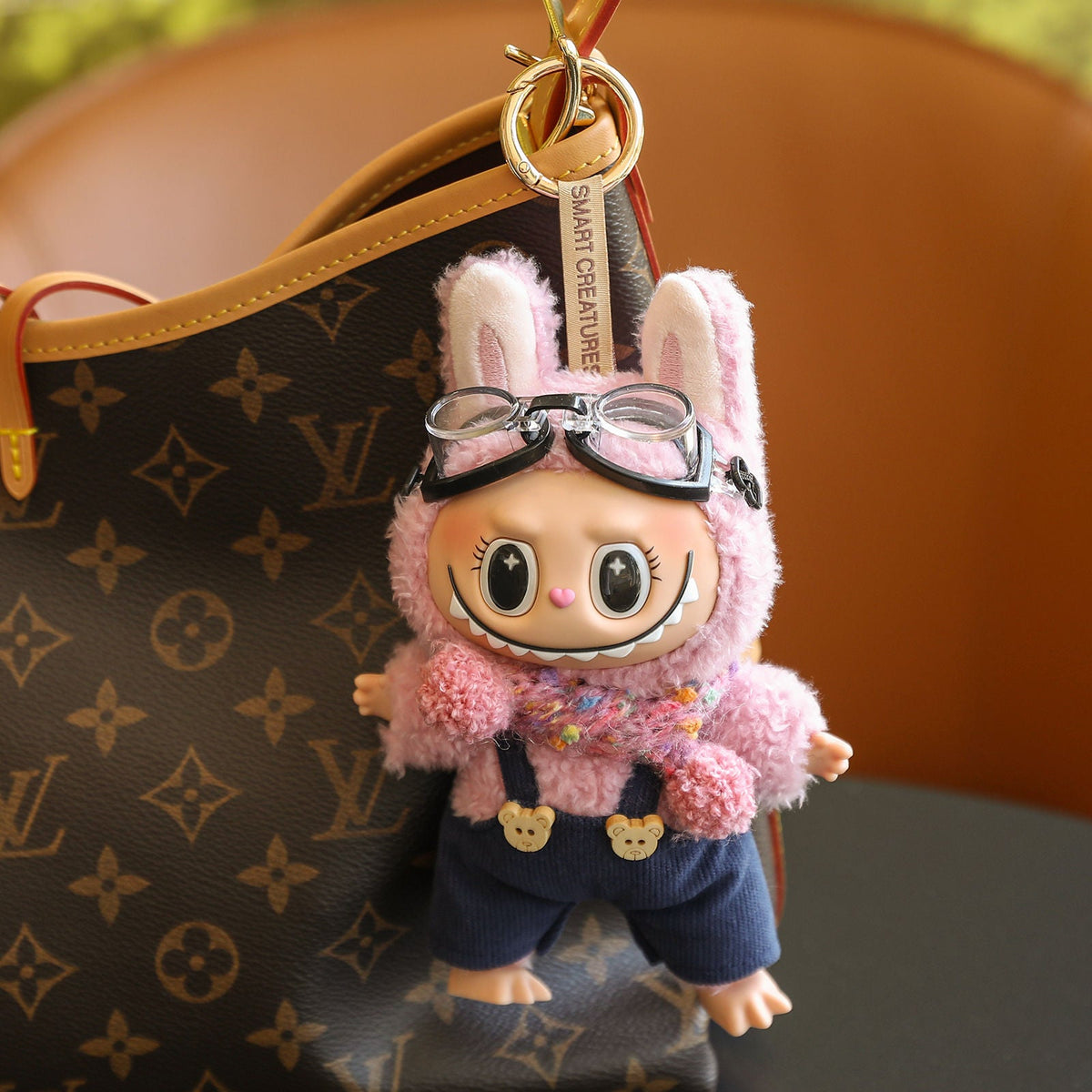(Baby + clothes) Sitting party baby clothes plush vinyl face doll bag pendant girl gift product image 36, provided for